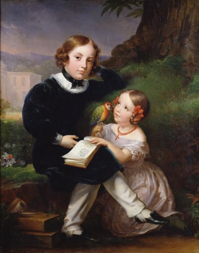 Ritratto dei figli di Pierre-Jean David d